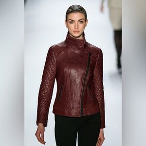 Mackage Women’s Jimmie Luxurious Leather Jacket NWOT